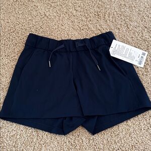 Navy Blue Athletic Shorts
